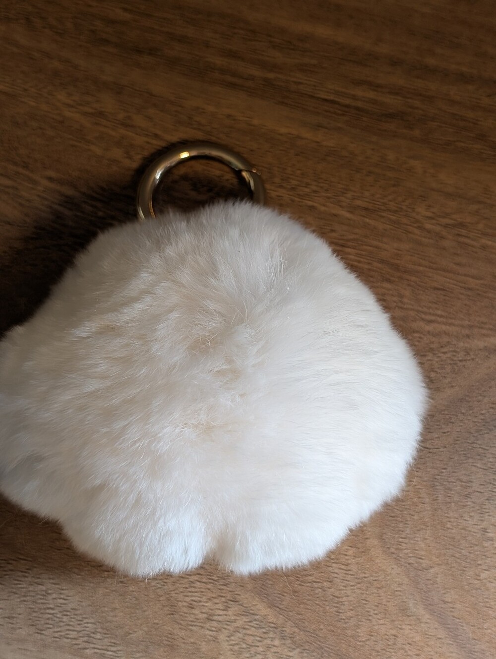 Fluffy Cat Paw Plush Keychain Heart Paw Pad Pom Pom Kawaii Bag Charm Keyring - Picture 5 of 6